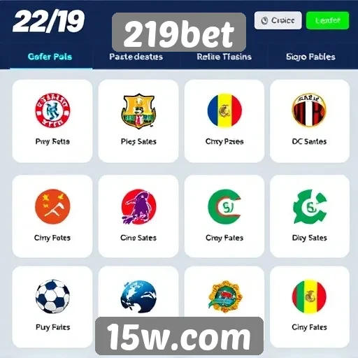 219bet oferece diversas opções de apostas
